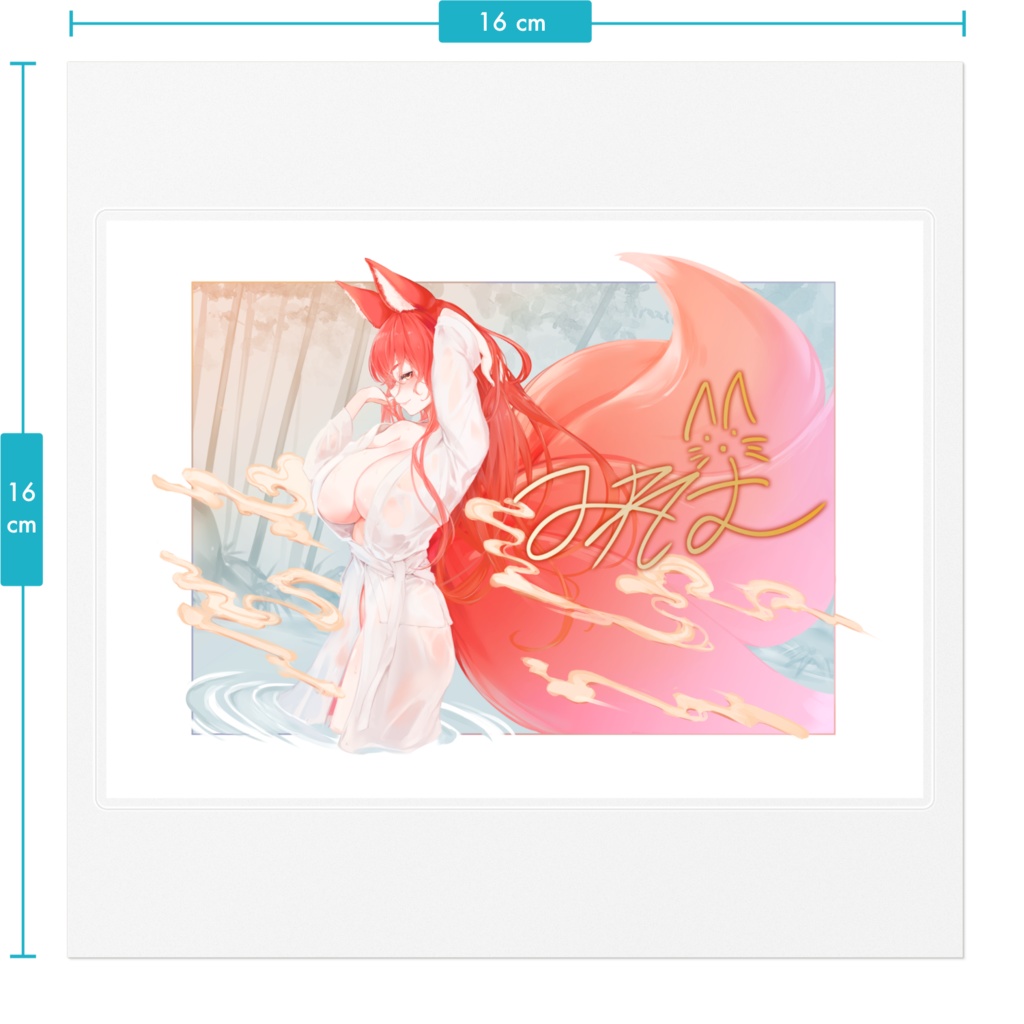 【4周年記念】ミレハのステッカー 2023Ver.【だおうデザイン】