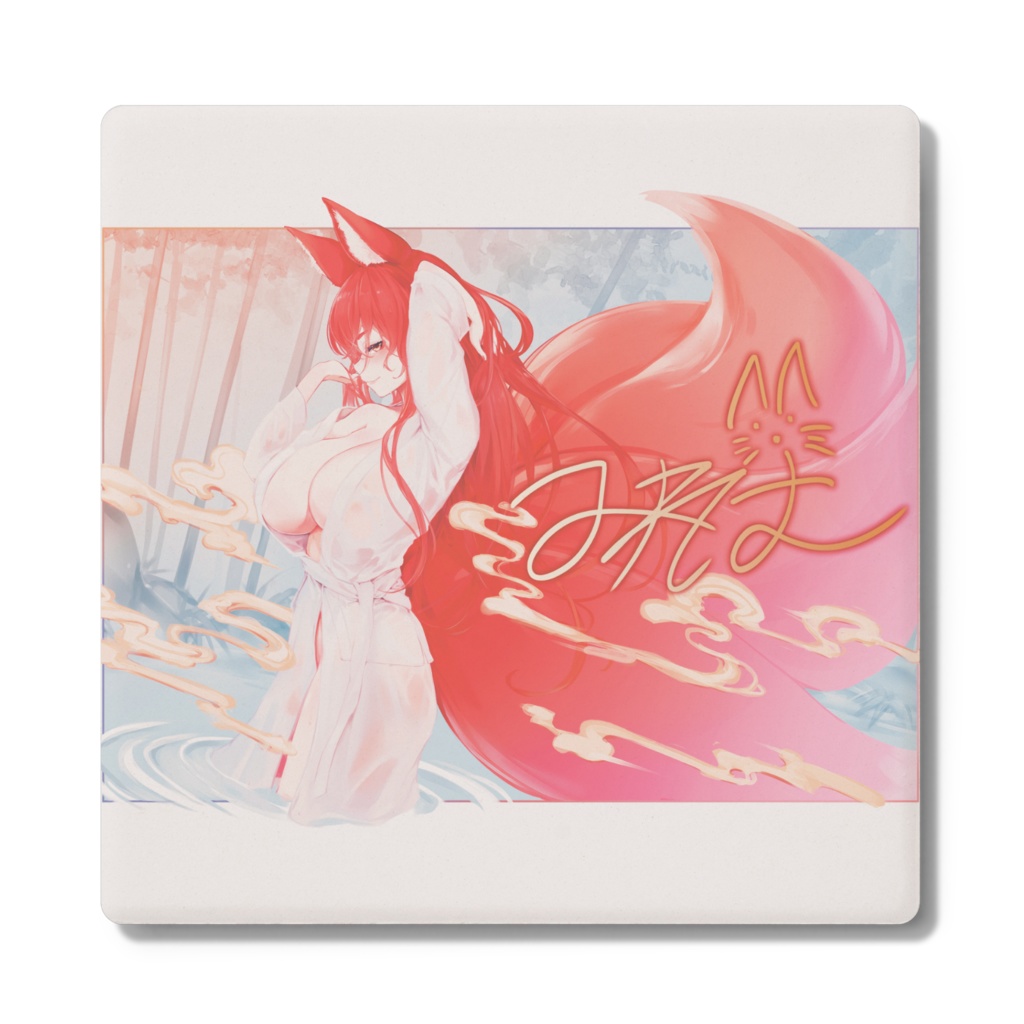 【4周年記念】ミレハのコースター 2023Ver.【だおうデザイン】