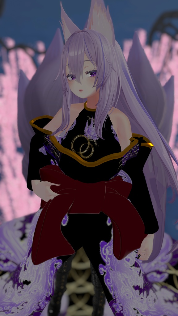 【MA対応/桔梗対応】礼装模造 生樹蛮蛋-seiju bantan-【VRChat想定】