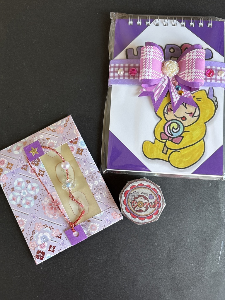 【非公式】メモ帳セット(マステ)/memo notebook set2(FSP EN Zander Netherbrand)