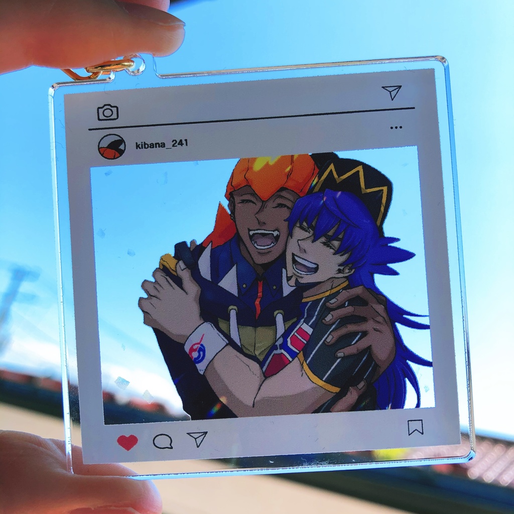 インスタ風アクキー 小麦粉屋 Booth