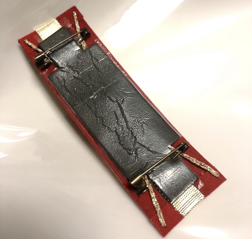 受注生産【肩章風バッジ】鯉登