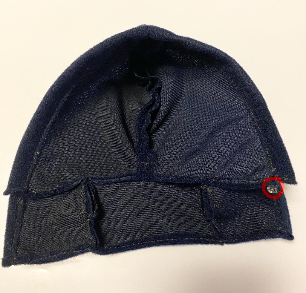 【ぬい服】パペラ用紺色コート