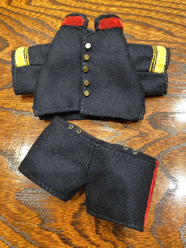 【ぬい服】あるぬい用軍曹風軍服