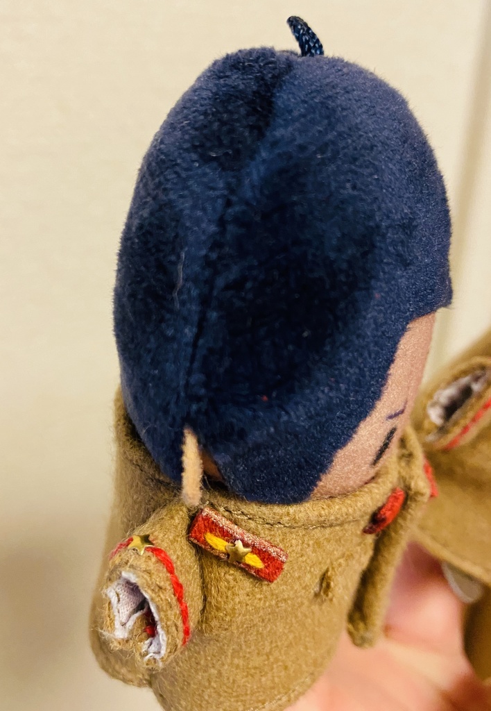 【ぬい服】パペラ用三八式風