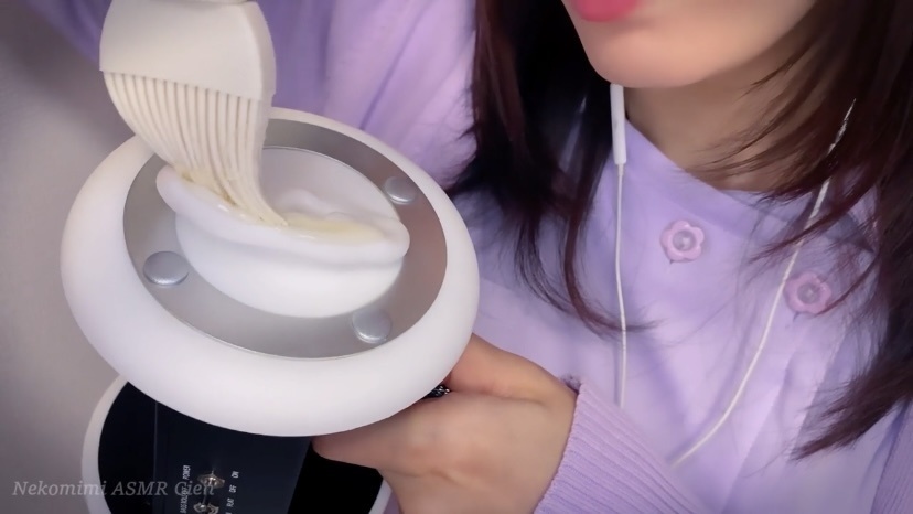 ナースのたっぷり蜂蜜耳舐め💋🍯実写