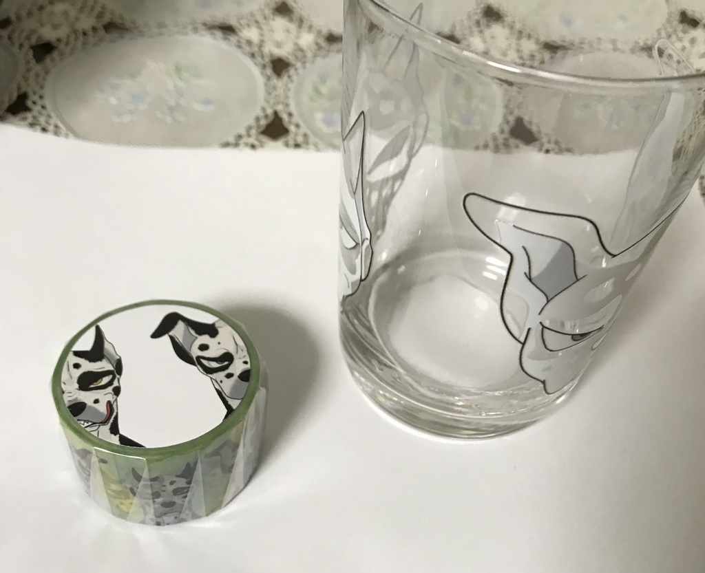 法玄婆ガラスコップ&マステセット