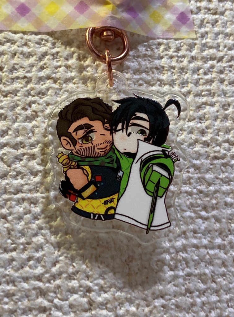 【きょろっとアクリルキーホルダー】ウィンク