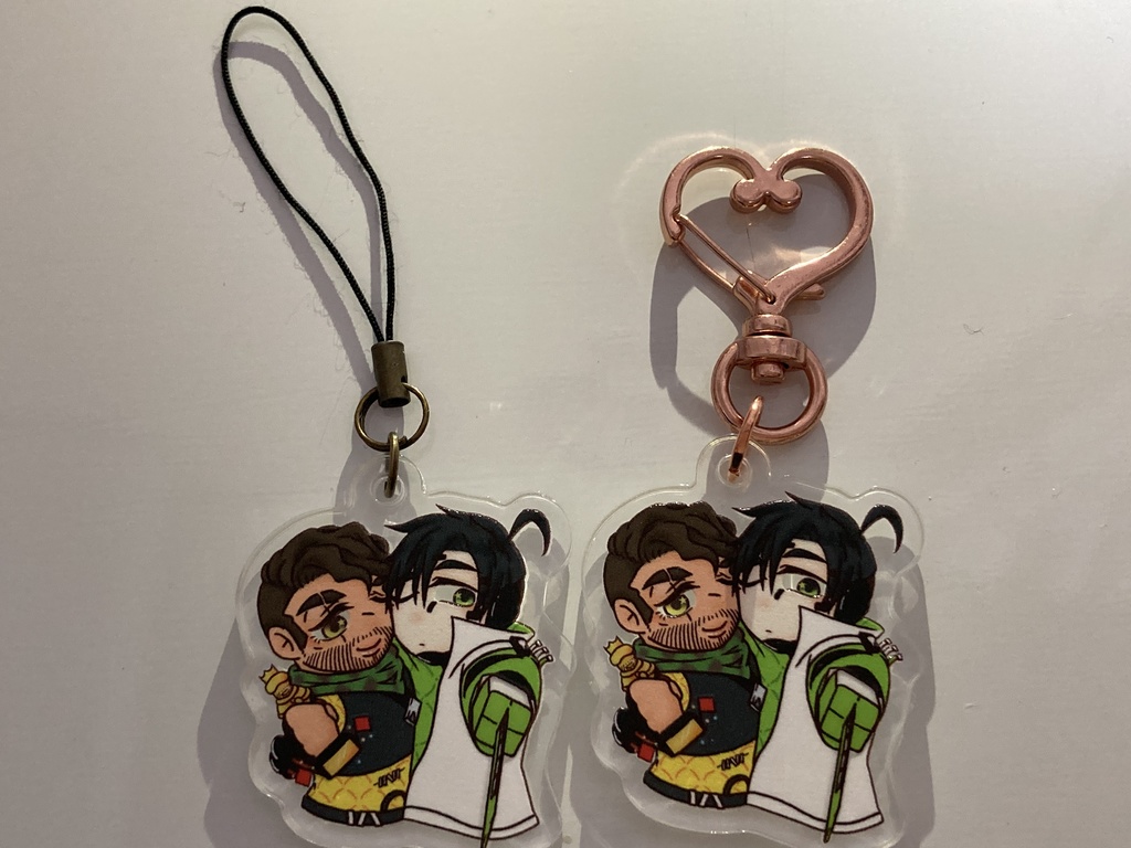 【きょろっとアクリルキーホルダー】ウィンク