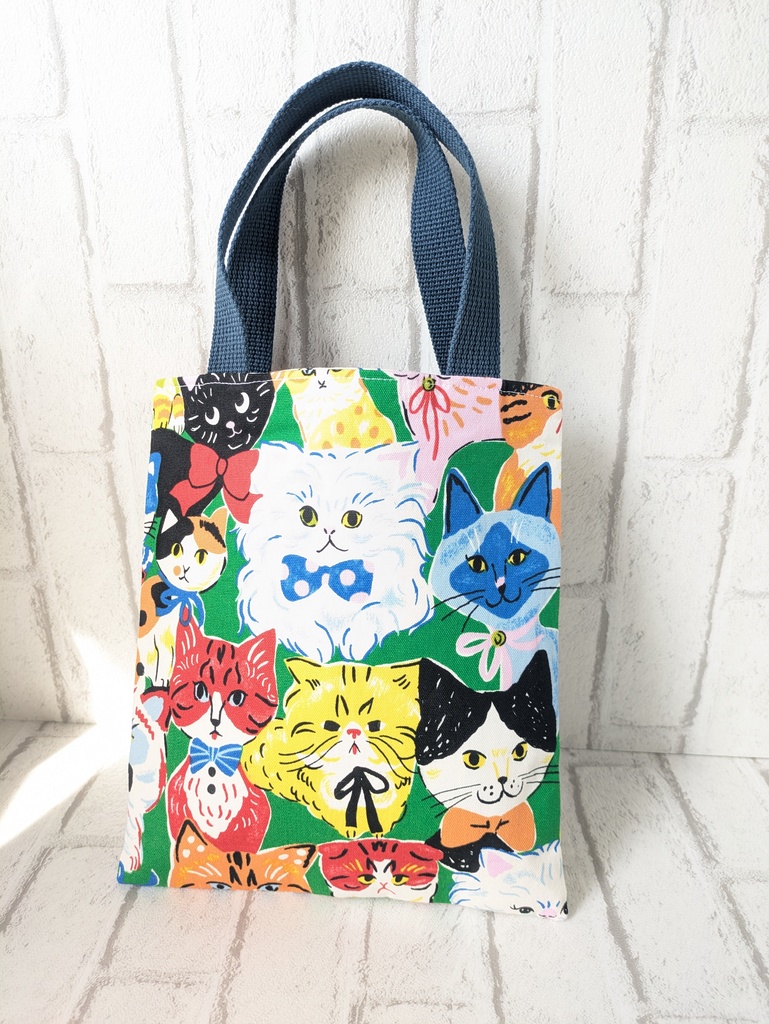 ぺたんこバッグ グリーン