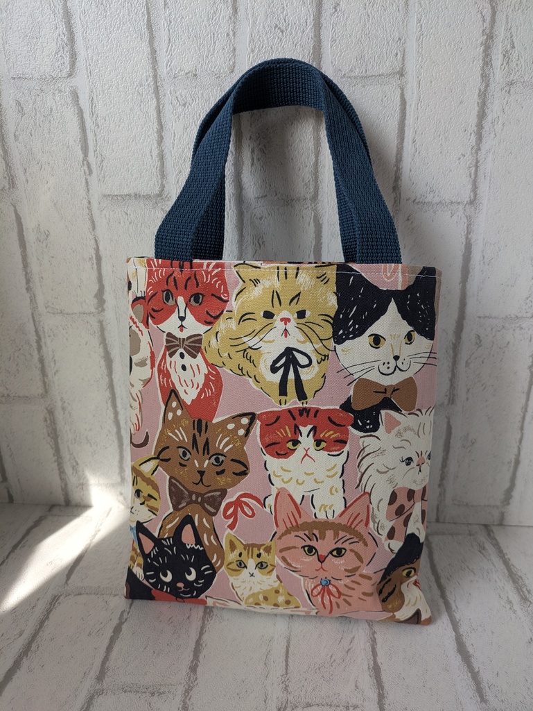 ぺたんこバッグ ピンク