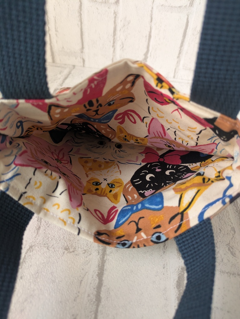 ぺたんこバッグ ピンク