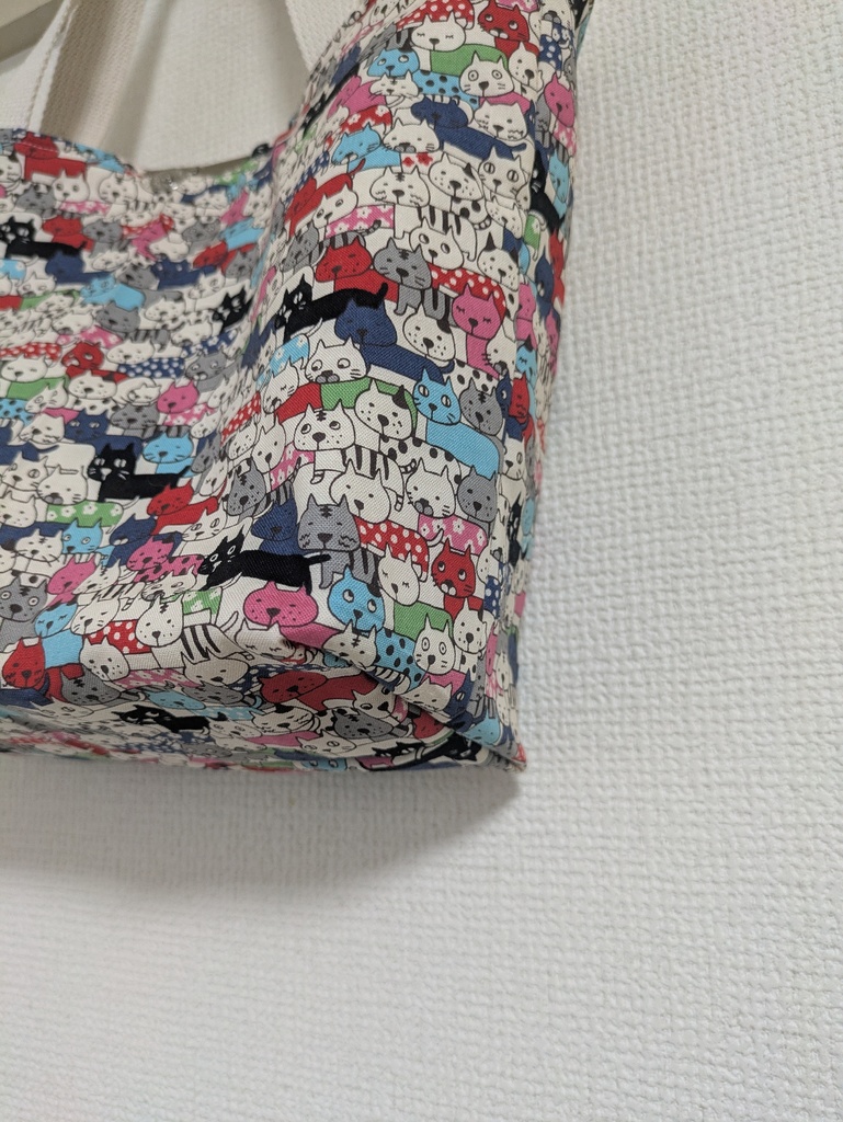 リバーシブルバッグ