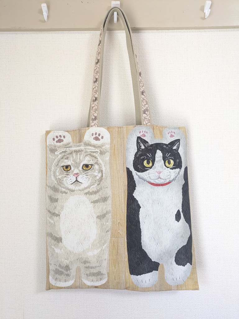 寝そべりトートバッグ