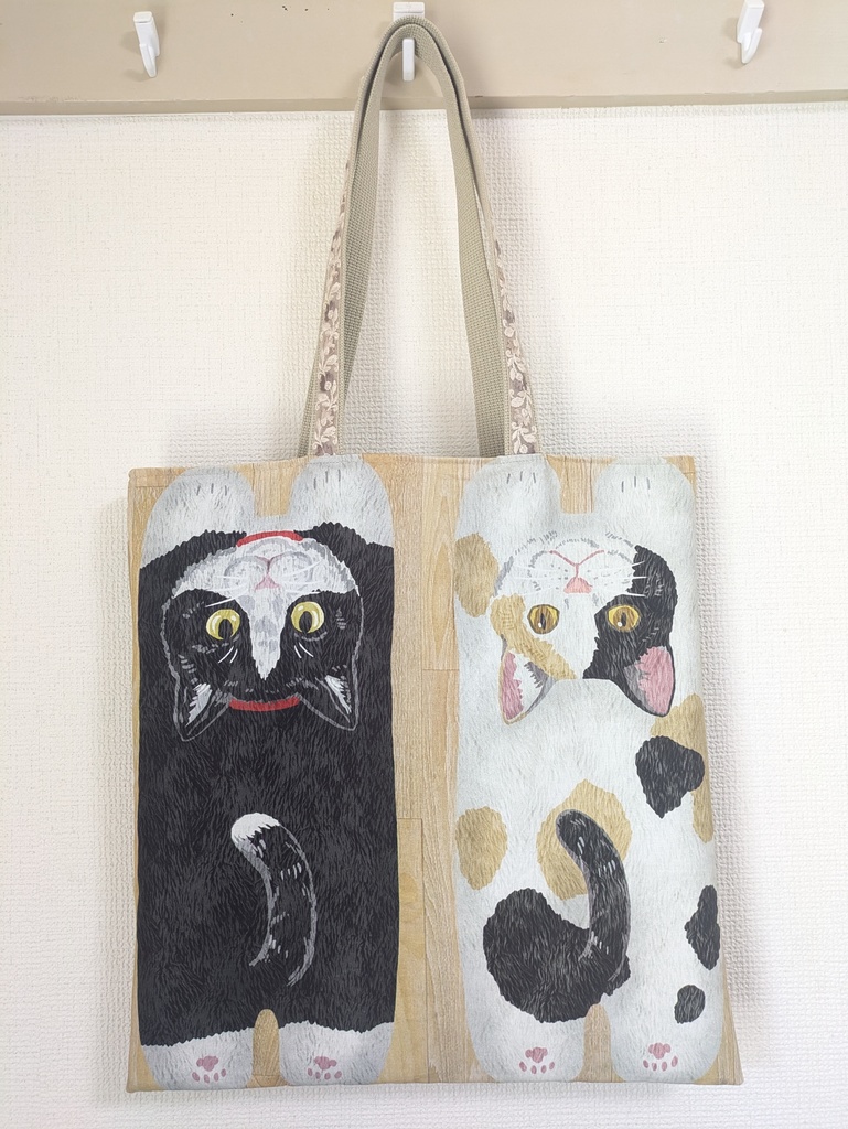 寝そべりトートバッグ