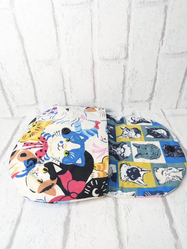 ぷっくりラウンドポーチ