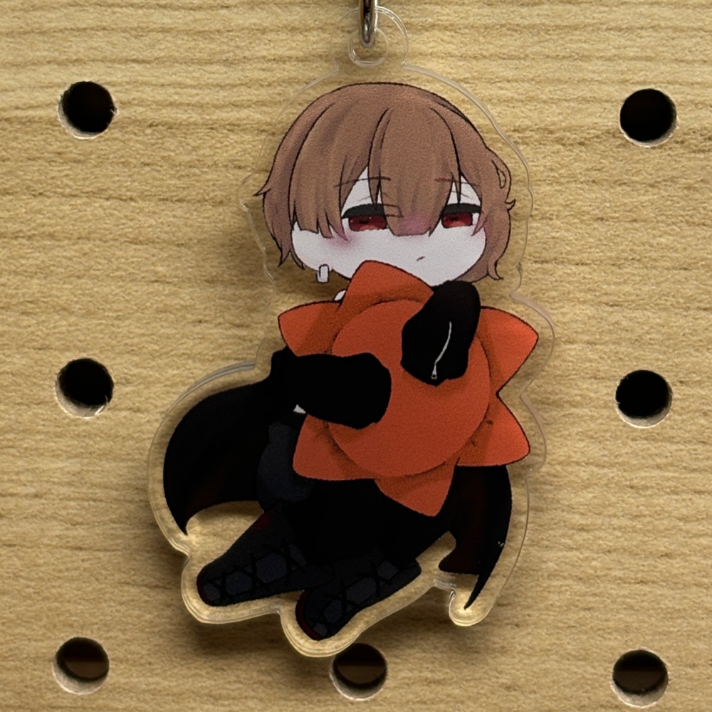 歌うクッション アクリルキーホルダー