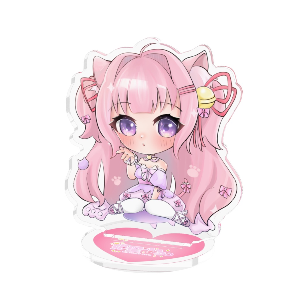 【生誕記念グッズ】姫里りる🎀🍥 ちびキャラアクリルスタンド