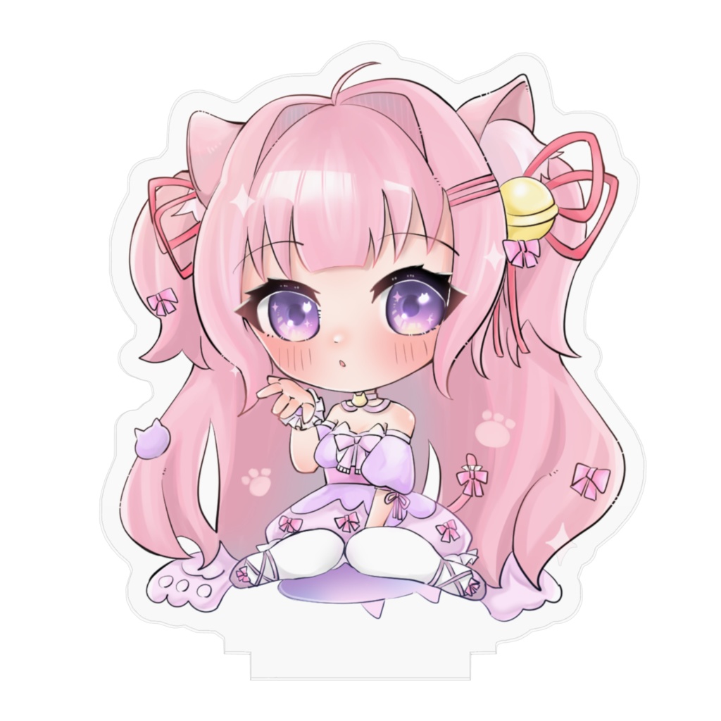 【生誕記念グッズ】姫里りる🎀🍥 ちびキャラアクリルスタンド