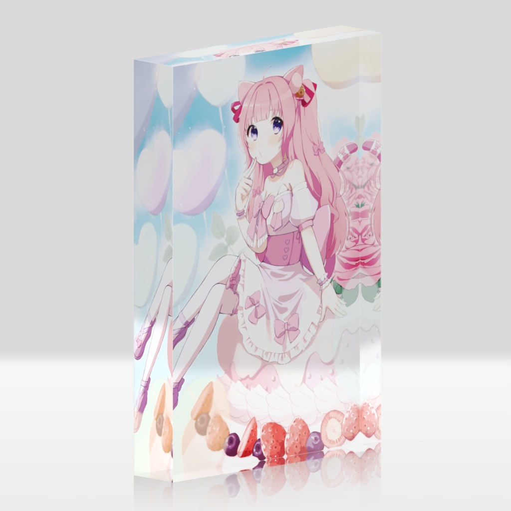 【生誕記念グッズ】姫里りる🎀🍥 アクリルブロック
