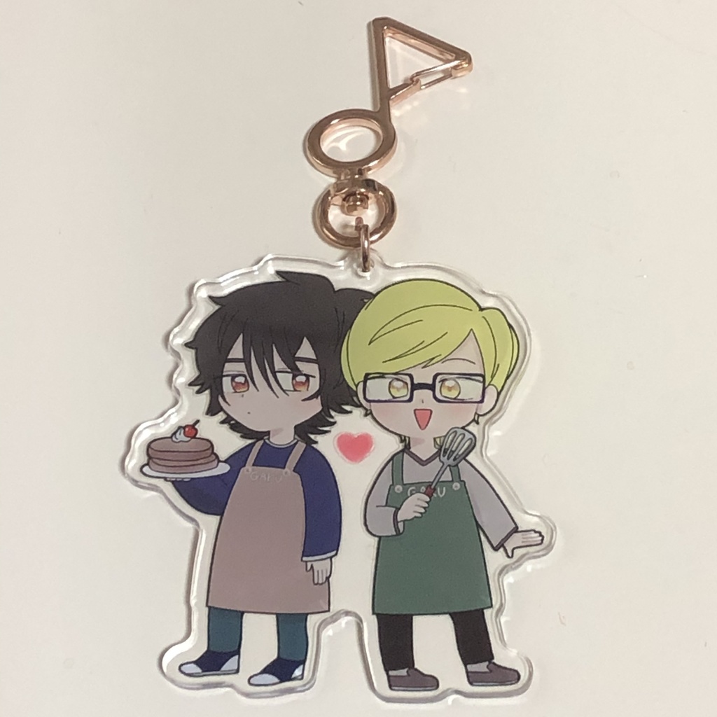 律楽アクリルキーホルダー