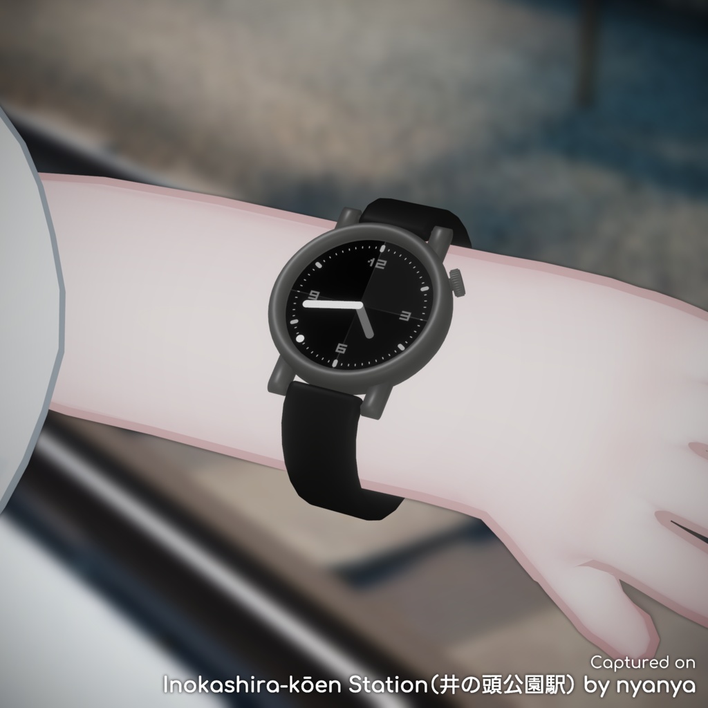 Modern Watch (VRChat用アバターギミック)