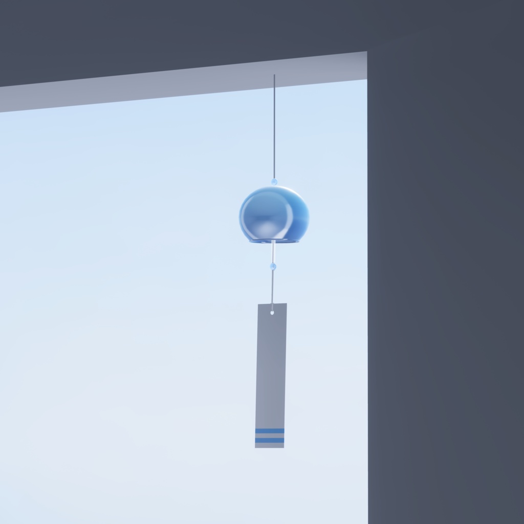 Wind Bell / 風鈴 (VRChat ワールド用アセット)