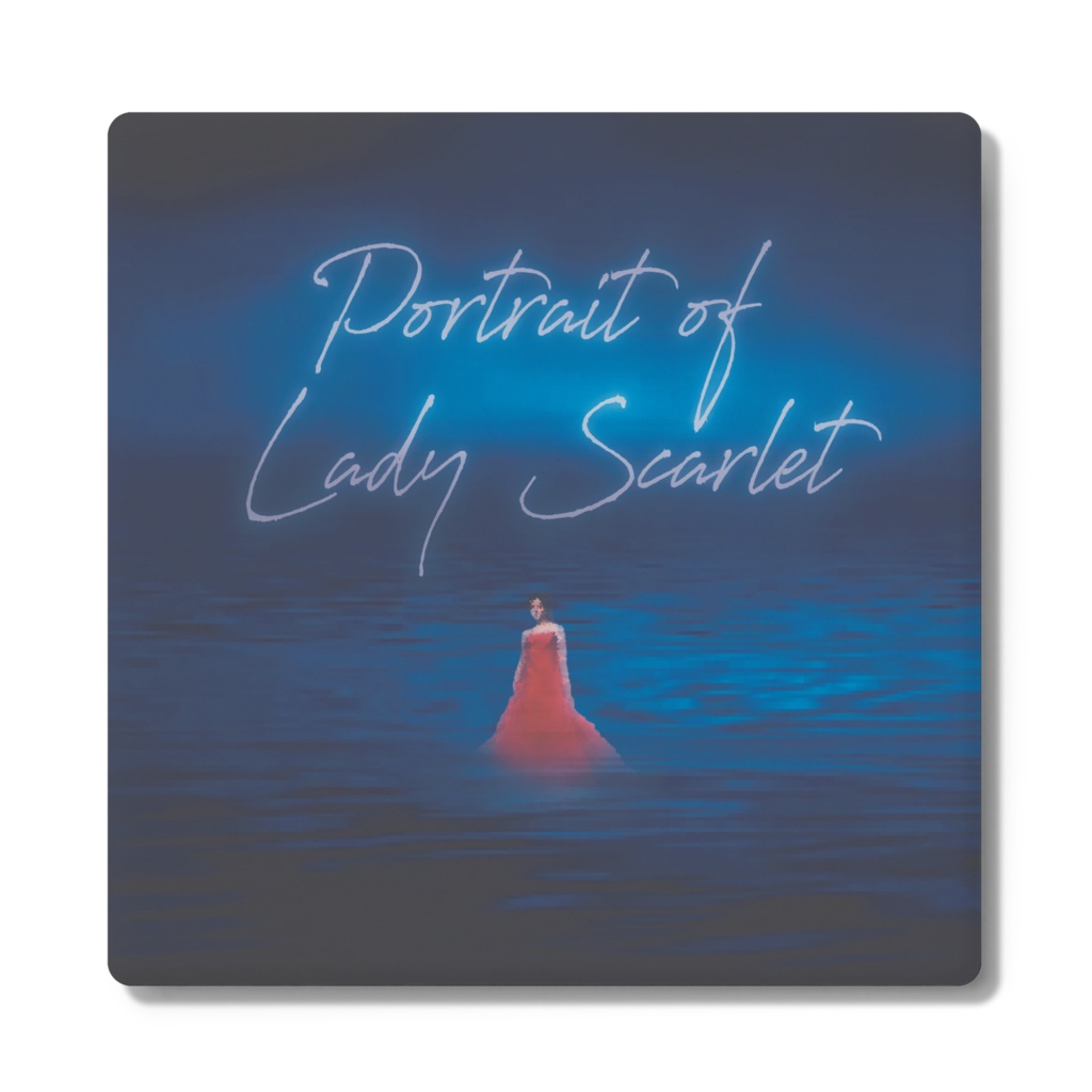 【コースター】レディ・スカーレットの肖像