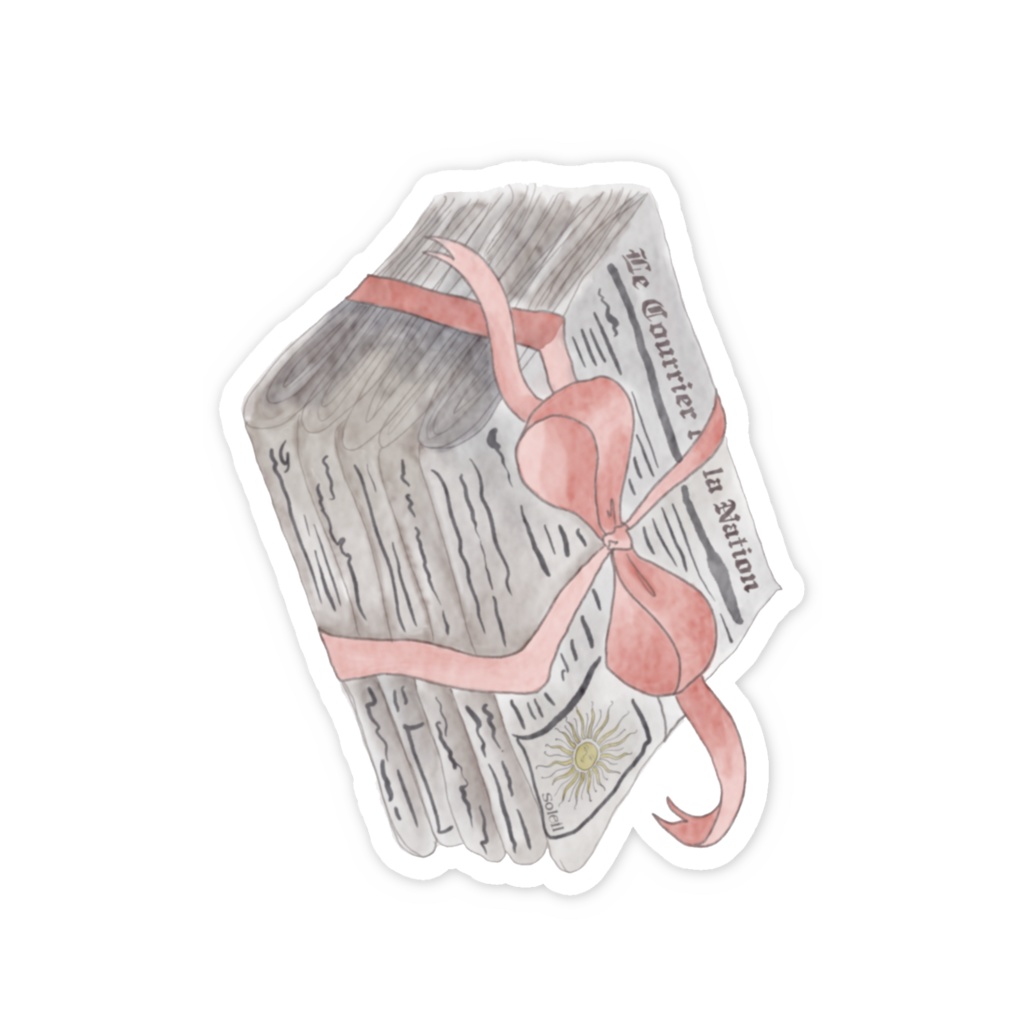 The Musical Soleil 新聞【スマホステッカー】