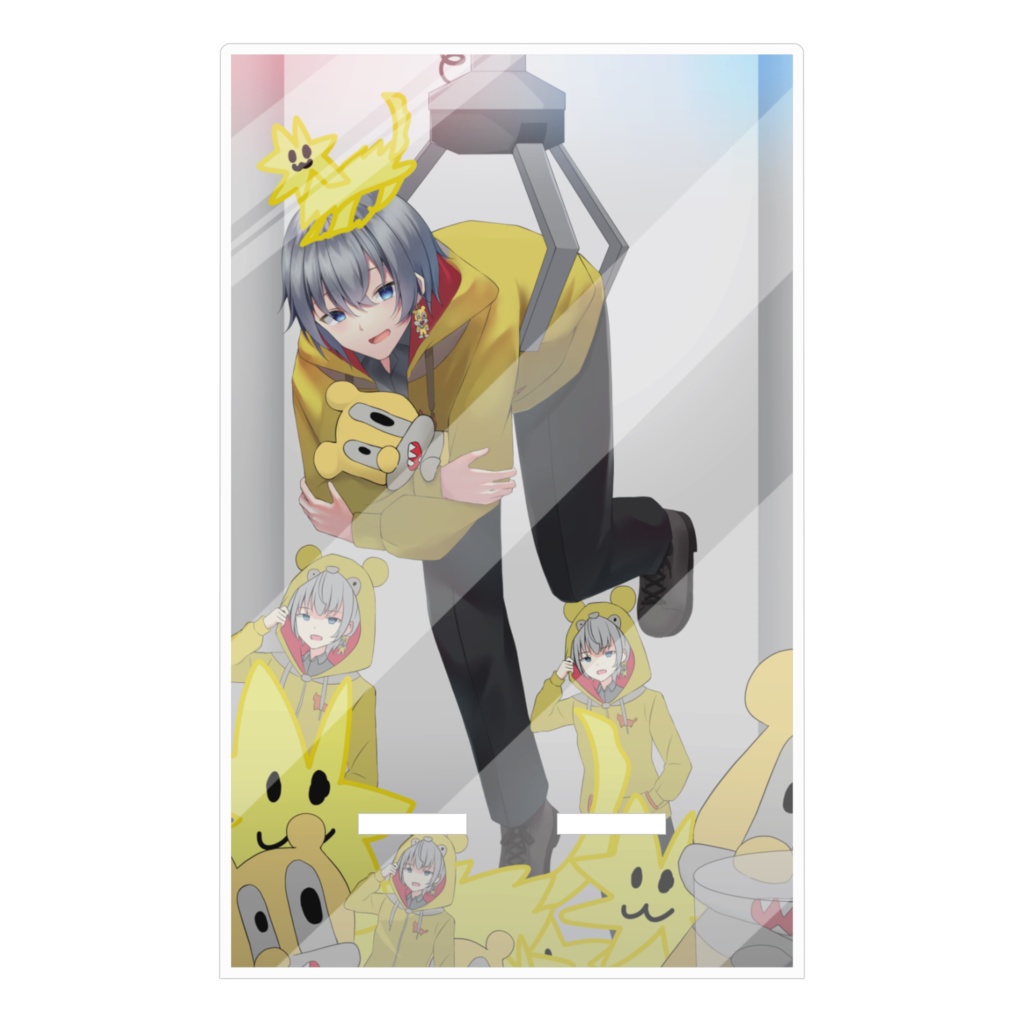 ゲーセンのいぬの立てかけるやつ