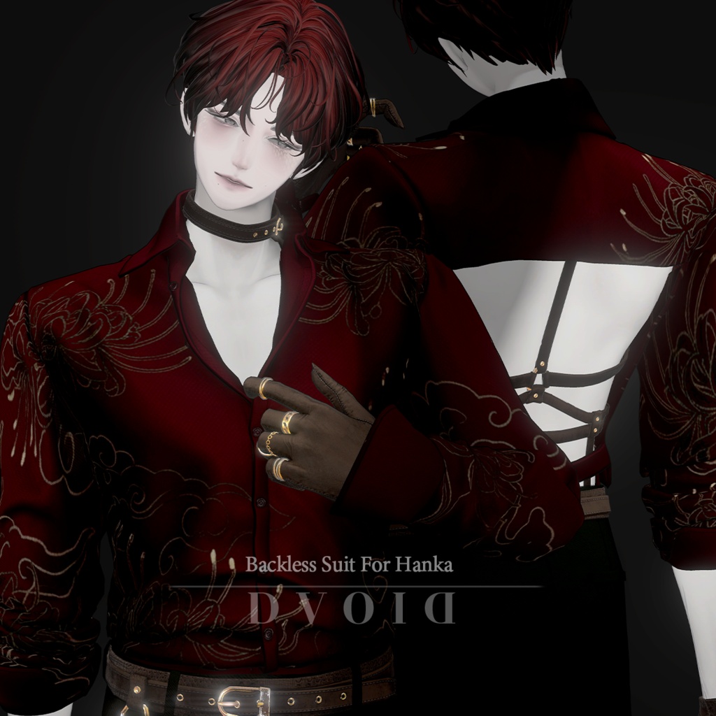 「斑霞対応」OPENSALE>>Backless Suit & Hair