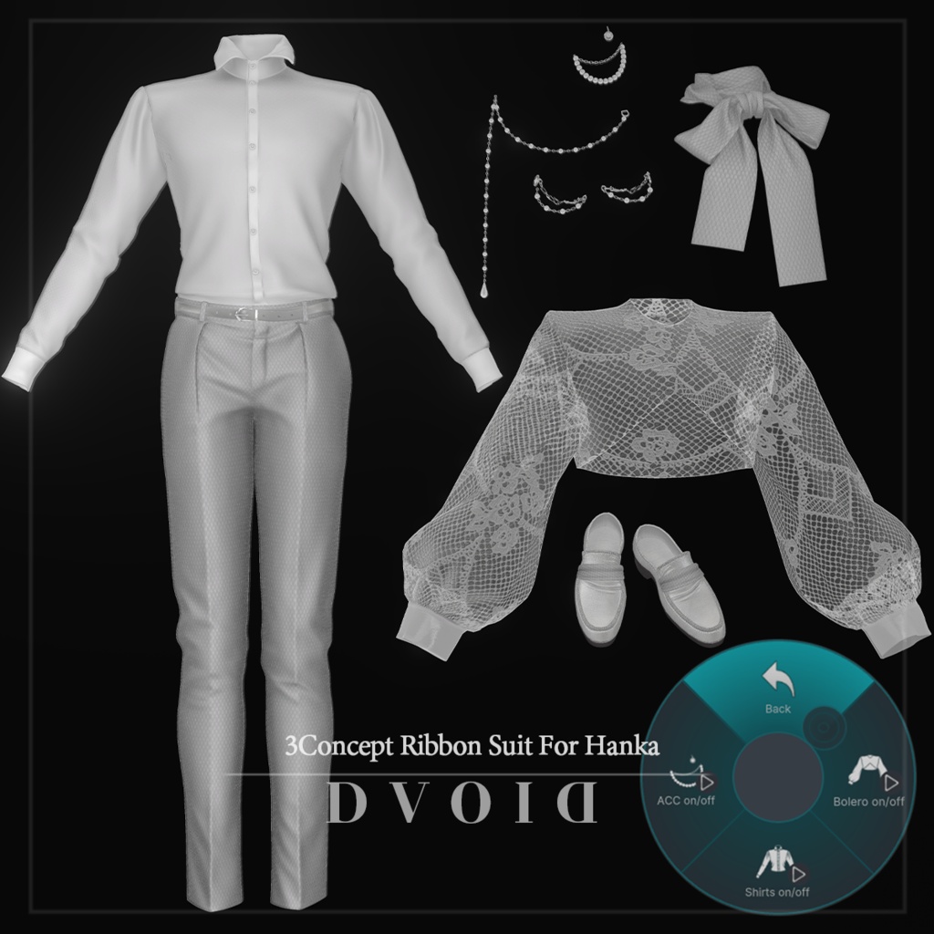 「斑霞対応」3Concept Ribbon Suit