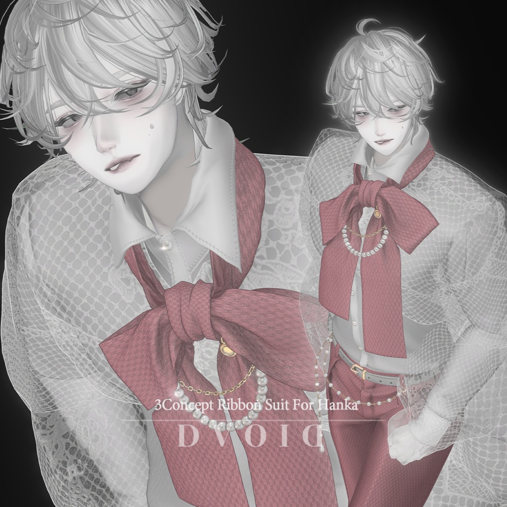 「斑霞対応」3Concept Ribbon Suit