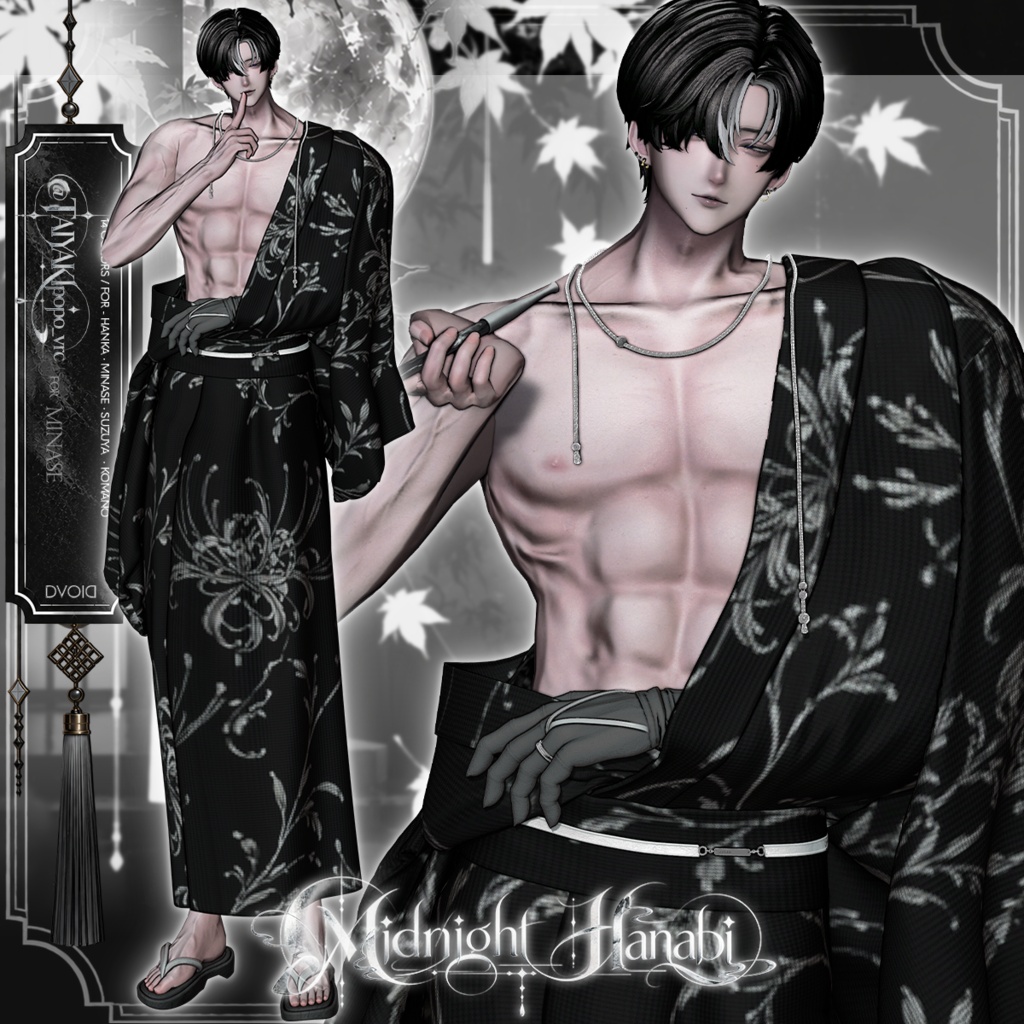 SALE🖤「4アバター対応」 Midnight Hanabi
