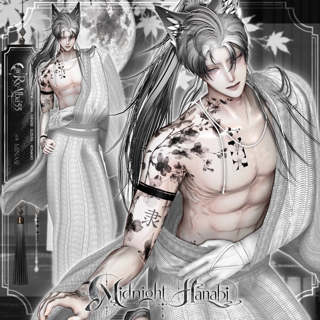 SALE🖤「4アバター対応」 Midnight Hanabi