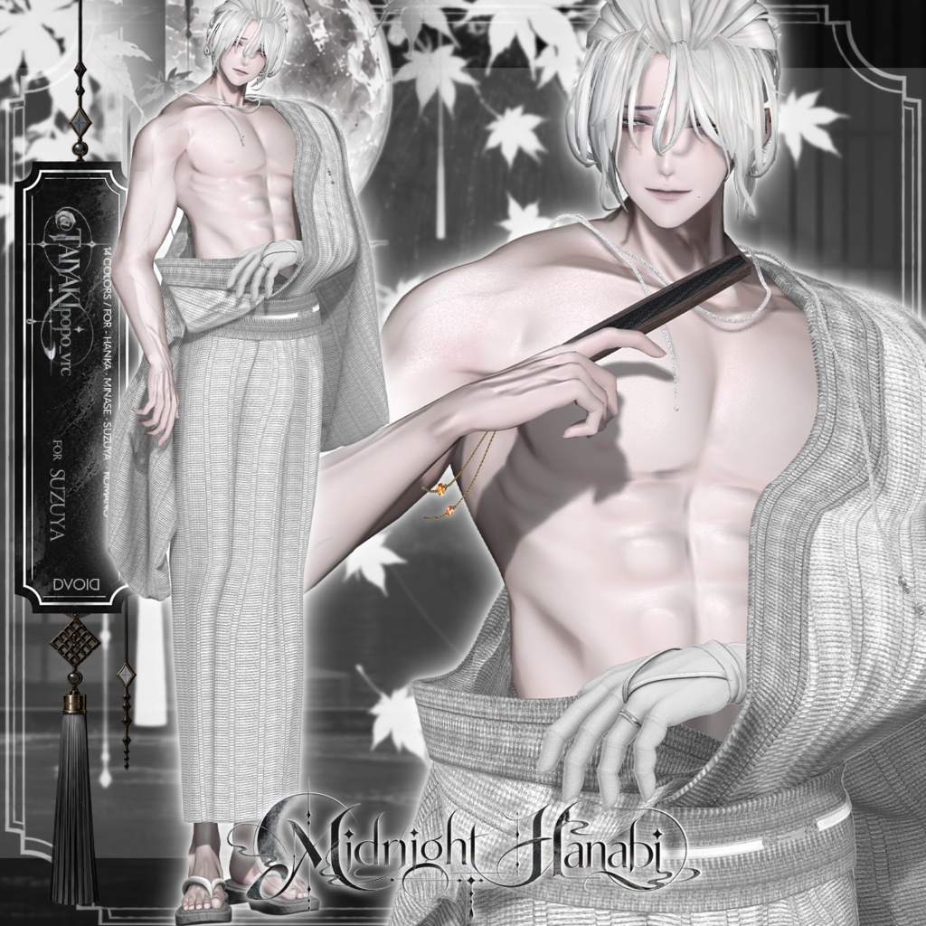 SALE🖤「4アバター対応」 Midnight Hanabi