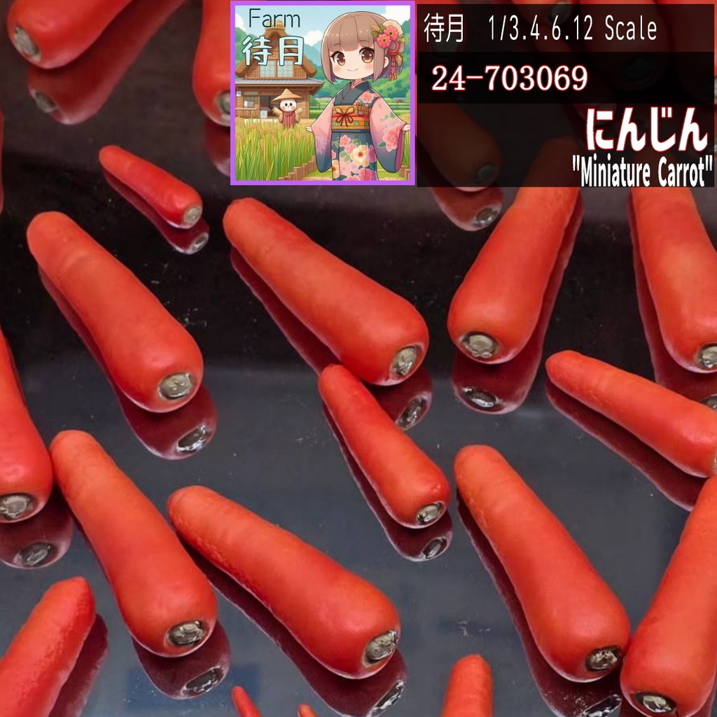 【1/3.4.6.12】にんじん★Farm待月