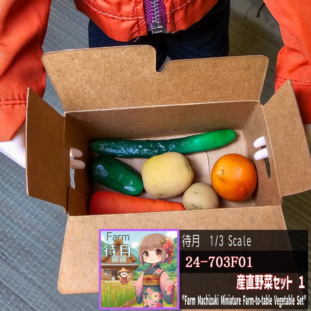 【1/3】産直野菜セット1★Farm待月(24-703F01)