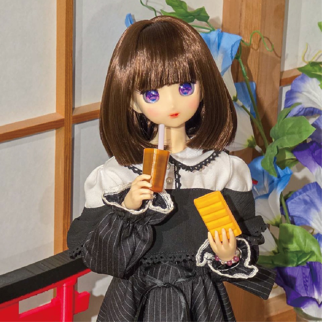 【1/3】クラックガラス風 旅館グラス