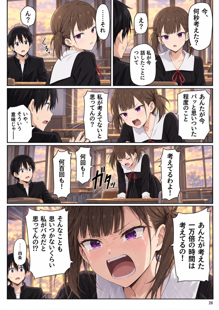 四条眞妃は告りたい