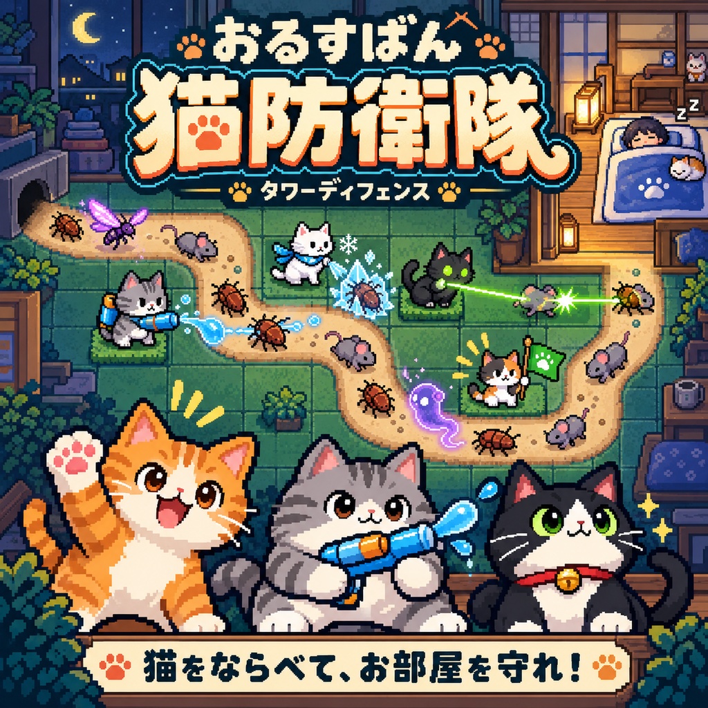 おるすばん猫防衛隊