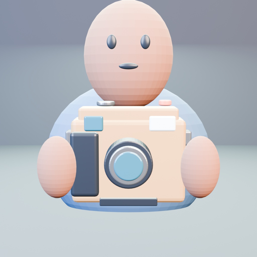 【静的3Dモデル】スナップメモカメラ|メモカード3種