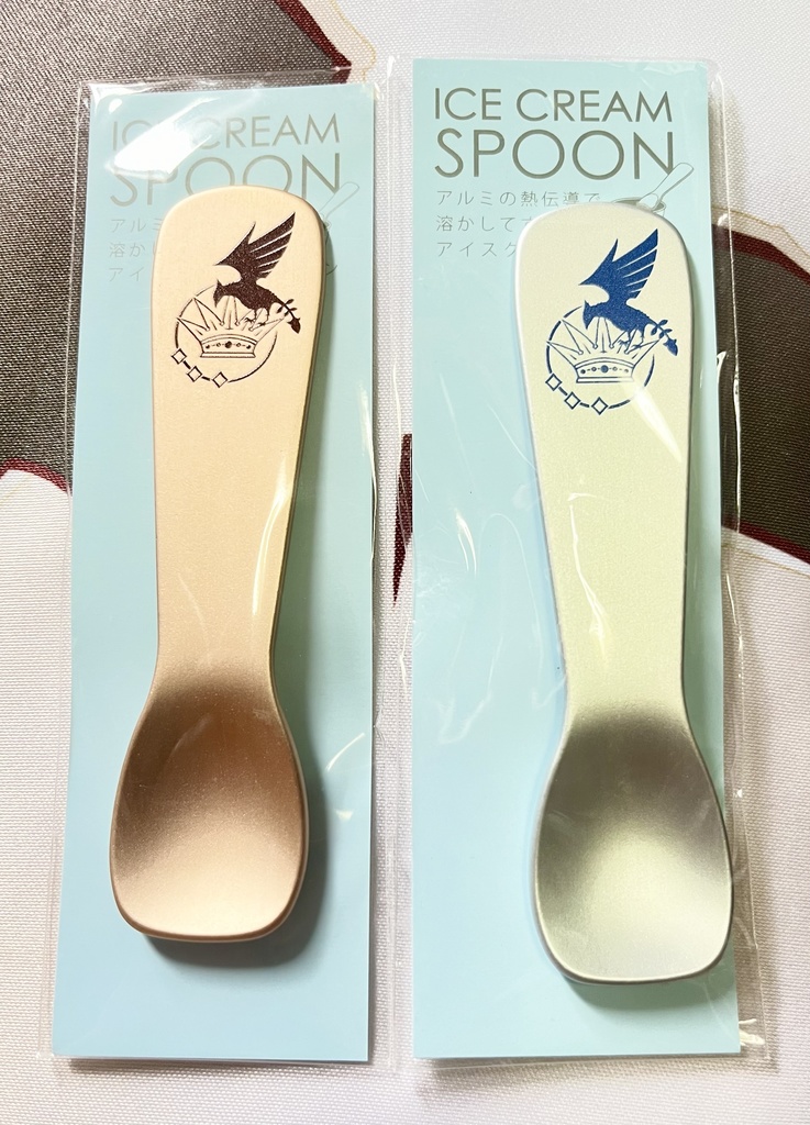 スト主モチーフデザインアイスクリームスプーン