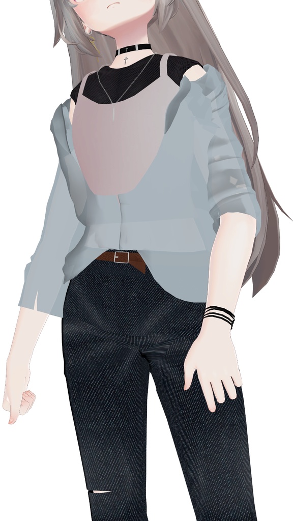 Jean & Shirt (For Sue & Hakka body)