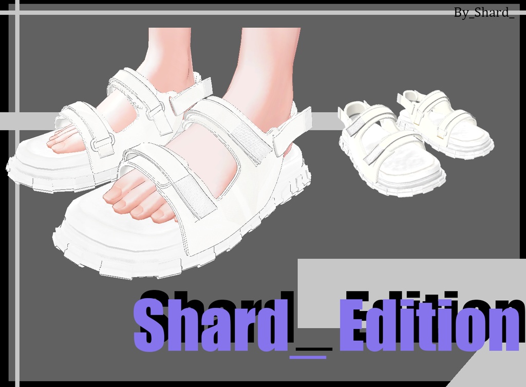 Sandals_For Vrc