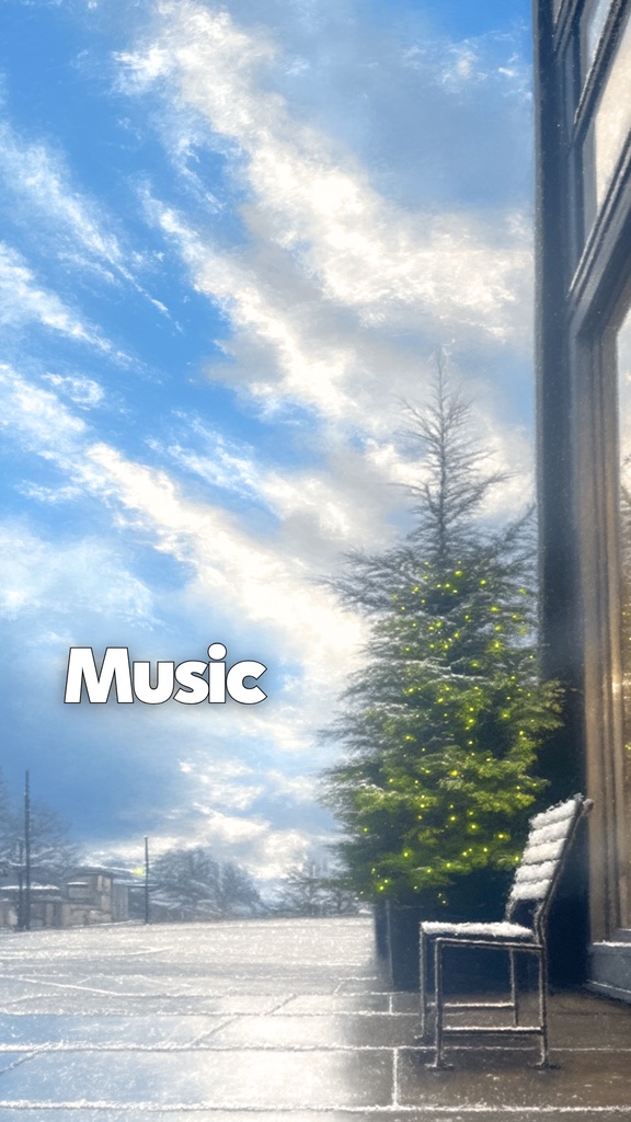 Soft Lo-fi Under a Winter Sky  #4