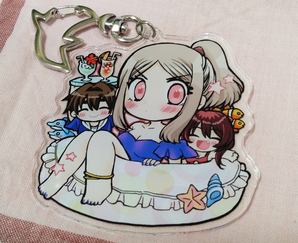 水着妹ちゃん&れんももアクリルキーホルダー