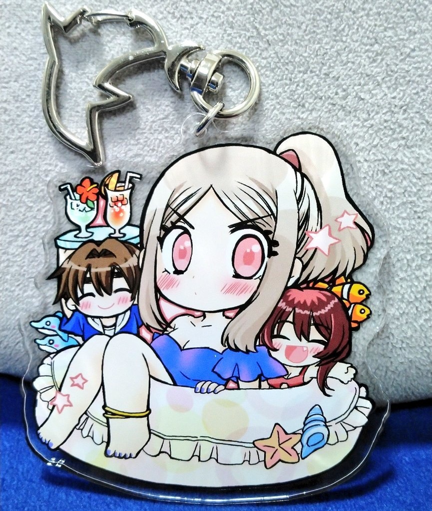水着妹ちゃん&れんももアクリルキーホルダー