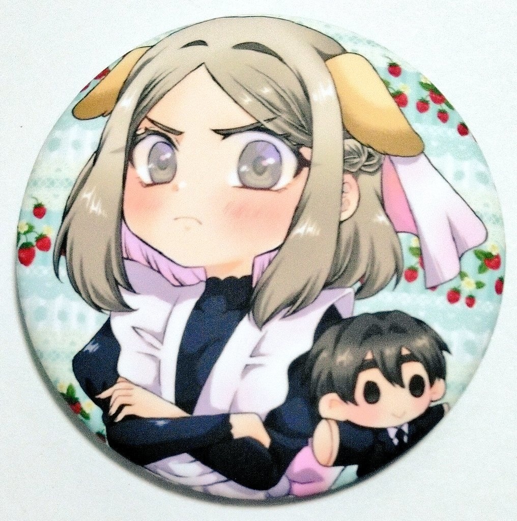 100力ノ缶バッジ