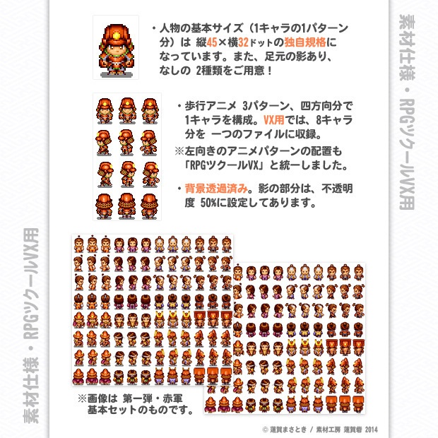 『戦国モノ』第一弾・赤軍基本セット